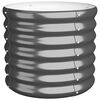 vidaXL Jardinieră antracit 40x40x36 cm oțel galvanizat