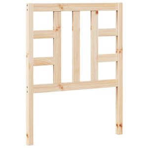 vidaXL Tăblie de pat, 81x4x100 cm, lemn masiv de pin