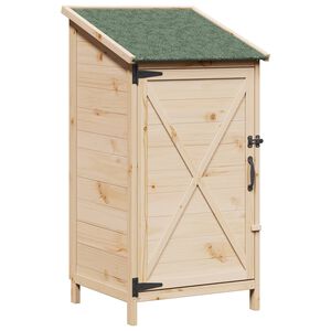 vidaXL Sălaș de grădină natural 59,5 x 56 x 113,5 cm