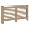vidaXL Mască pentru calorifer, 152 x 19 x 81,5 cm, MDF