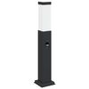 vidaXL St&acirc;lp luminos cu senzor 50 cm negru IP44