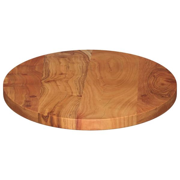 vidaXL Blat de masă oval, 140x60x2,5 cm, lemn masiv de acacia