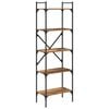 vidaXL Bibliotecă 5 niveluri 56 x 32 x 174 cm Lemn prelucrat