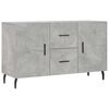 vidaXL Dulap, gri beton, 100x36x60 cm, lemn compozit
