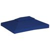 vidaXL Acoperiș de pavilion, 2 niveluri, albastru, 4x3 m, 310 g/m&sup2;