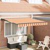 vidaXL Cortina Retractabilă Multicolour 350 x 250 cm