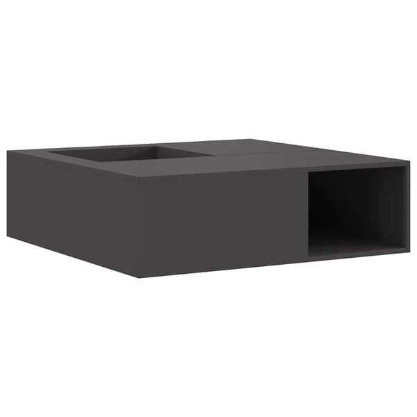 vidaXL Cuptor de foc Negru 100 x 100 x 30 cm Oțel laminat la rece