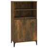 vidaXL Bufet Stejar fumuriu 60 x 36 x 110 cm Lemn prelucrat