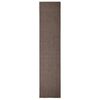 vidaXL Covor din sisal natural, maro, 66x300 cm
