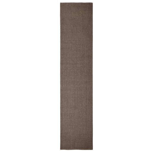 vidaXL Covor din sisal natural, maro, 66x300 cm