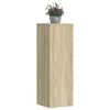 vidaXL Suport de plante, stejar sonoma, 33x33x100 cm, lemn prelucrat