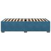 vidaXL Cadru de pat, albastru, 100x200 cm, catifea