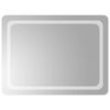 vidaXL Oglindă de baie cu LED, 60x80 cm