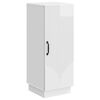 vidaXL Bufet Alb foarte lucios 33 x 34,5 x 87 cm Lemn prelucrat