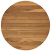 vidaXL Placă de masă &Oslash; 50 x 3,5 Rotund Lemn solid de tec natural