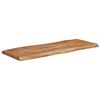 vidaXL Blat masă 90x40x2,5 cm dreptunghiular lemn acacia margine vie