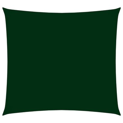 vidaXL Parasolar, verde închis, 7x7 m, țesătură oxford, pătrat
