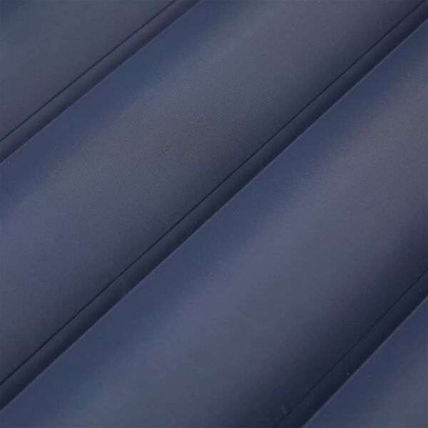 vidaXL Saltea de camping auto-gonflabilă, cu pernă, 1 persoană, gri