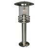 409910 Lampă de st&acirc;lp grădină Luxform Phoenix argintiu 230 V LUX1707S