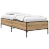vidaXL Cadru de pat Stejar artizanal 80 x 200 cm Lemn prelucrat