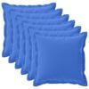 vidaXL Husă pentru pernă 6 buc. HOUTEN Albastru regal 70 x 70 cm
