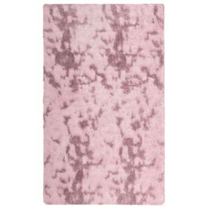 vidaXL Covor shaggy cu pom &icirc;nalt, NAVARRA, roz praf, 60x100 cm