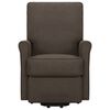 vidaXL Fotoliu cu ridicare, maro &icirc;nchis, material textil