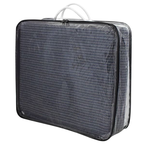 Eurotrail P&acirc;nză parasolar / Covor de cort, gri, 300x600 cm