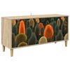 vidaXL Cabinet TV ZAANDAM 102 x 33 x 50 cm Sonoma Lemn prelucrat