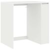 vidaXL Dulap pentru mașina de spălat cu depozitare Alb 87 x 60 x 89 cm