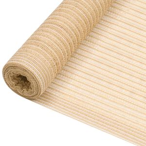 vidaXL Plasă protecție intimitate, bej, 1x50 m, HDPE, 75 g/m&sup2;