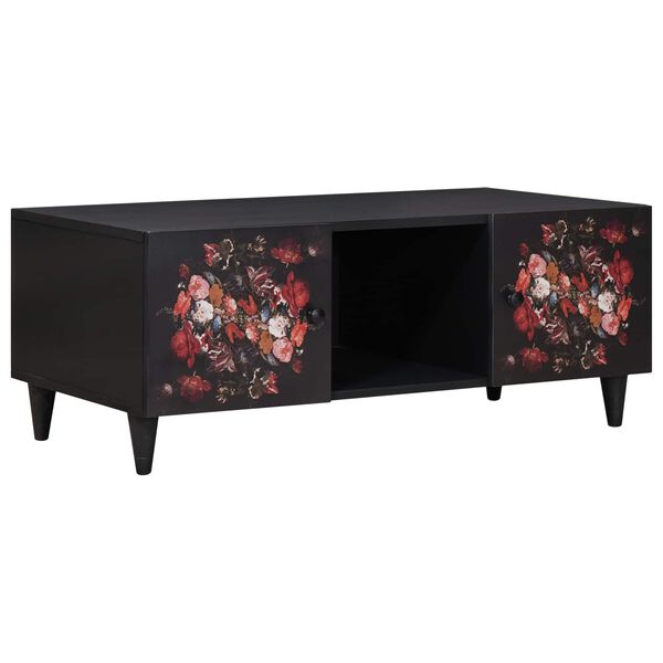 vidaXL Masă de cafea Multicolour 100 x 54 x 40 cm Lemn de mango solid