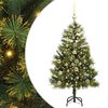 vidaXL Pom de Crăciun Artificial cu Ramuri Articulare și Conuri 150 cm