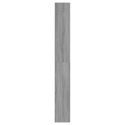 vidaXL Pantofar, gri sonoma, 60x21x163,5 cm, lemn prelucrat