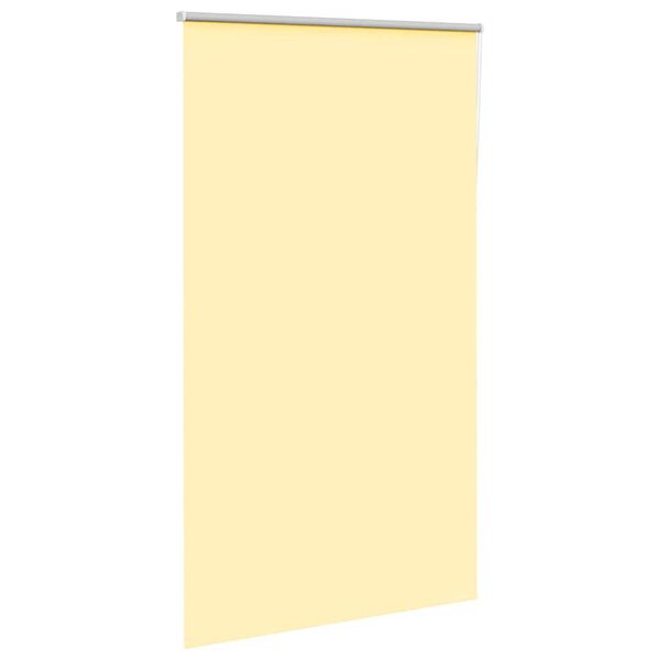 vidaXL Jaluzea cu role opace Galben 130x210 cm Lățime material 126,6 cm