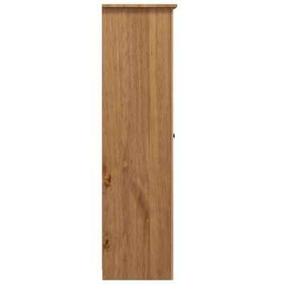 vidaXL Șifonier cu 3 uși, 118 x 50 x 171,5 cm, pin gama Panama