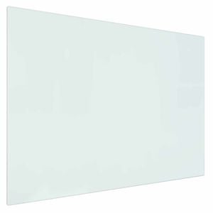 vidaXL Placă de sticlă pentru semineu Transparent 80 x 60 cm Sticlă