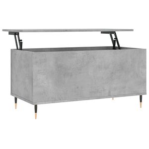 vidaXL Măsuță de cafea, gri beton, 90x44,5x45 cm, lemn compozit