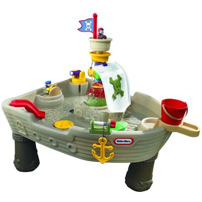 Little Tikes Măsuţă de joacă copii în formă de barcă piraţi