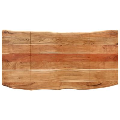 vidaXL Masă de bucătărie, 180 x 90 x 76 cm, lemn masiv de acacia