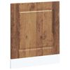 vidaXL Panou pentru mașină de spălat vase Lemn vechi 60x1,5x57 cm lemn prelucrat