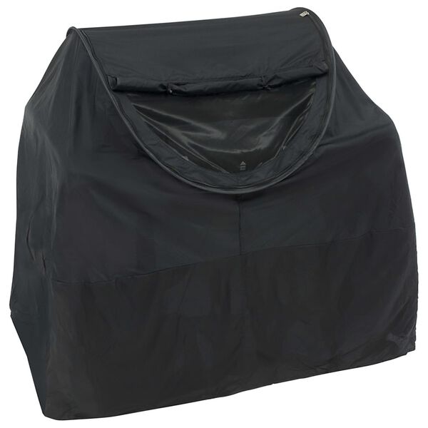 DERYAN Husă de noapte protectoare pentru pat de camping, negru