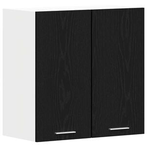 vidaXL Dulap suspendat Lyon Stejar Negru 60 x 31 x 60 cm Lemn compozit