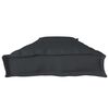 vidaXL Perna pentru palet Negru 180 x 40 x 8 cm Material Oxford