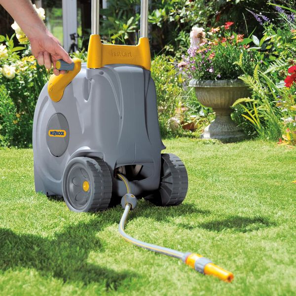 Hozelock Cărucior tambur de furtun cu furtun Fast Cart de 40 m