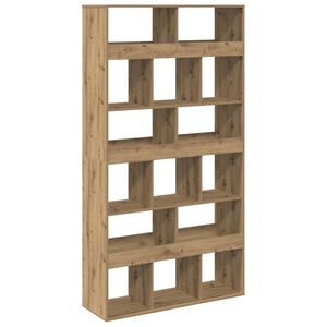 vidaXL Bibliotecă, stejar artizanal, 100x33x187,5 cm, lemn prelucrat