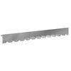 vidaXL Margine pentru gazon 30 buc. 102 x 10 x 4 cm Oțel Argintiu