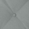 vidaXL Perna pentru spate Gri deschis 200 x 19 x 50 cm țesătură