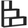 vidaXL Bibliotecă Separator de Camera 123 x 29 x 123 cm Lemn prelucrat