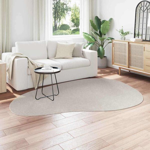 vidaXL Covoare de zonă HUARTE Nisipiu 160 x 230 cm Poliester